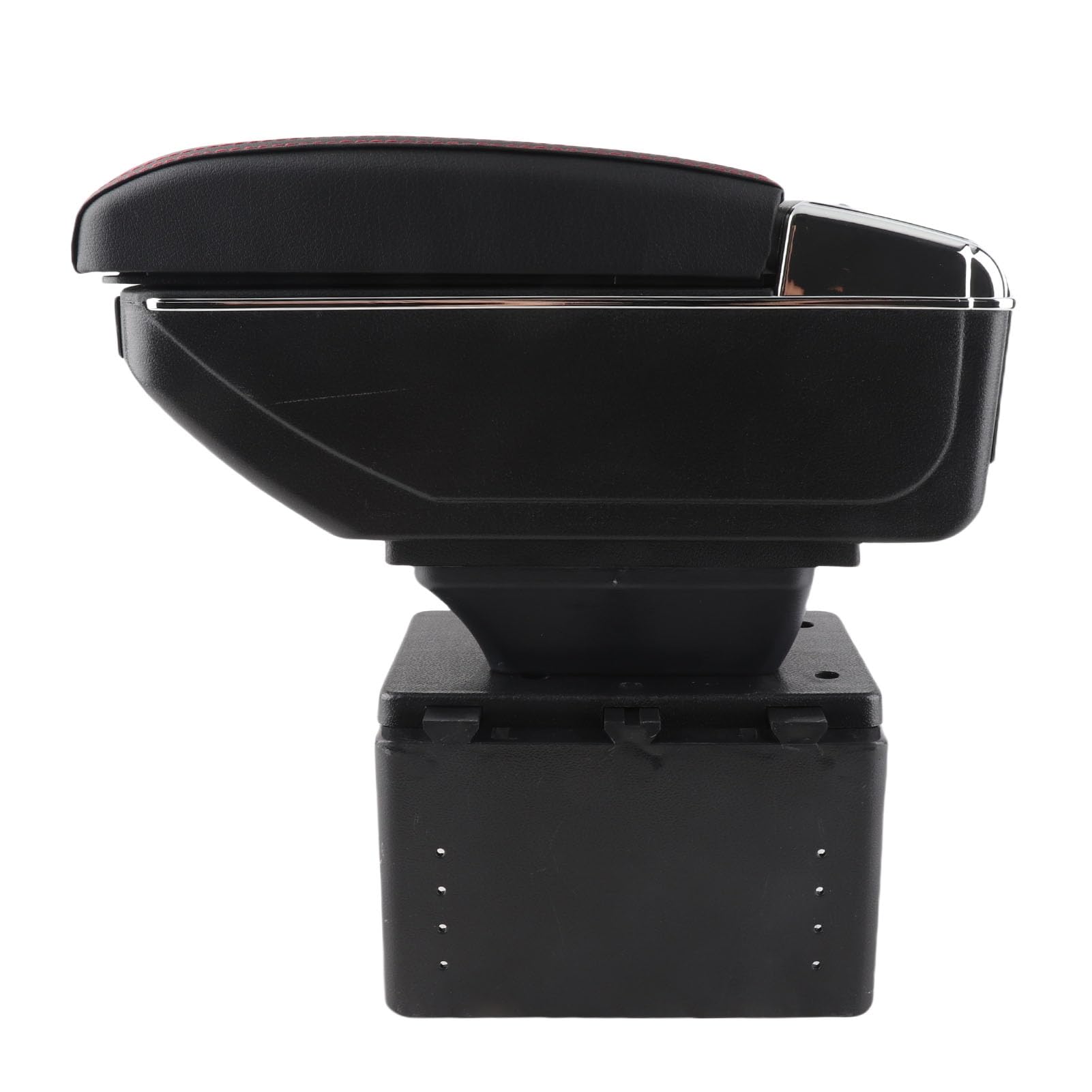LiebeWH Uniwersalny Organizer na konsolę środkową Samochodu, Regulowany Podłokietnik ABS z Portem USB, Dodatkowy Schowek 210 X 185 X 120 Mm dla Kierowców Ciężarówek SUV Sedan Codzienne Dojazdy do