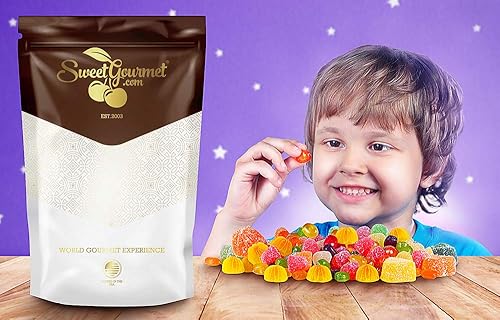 Miniatura 5 de SweetGourmet - Rodajas de frutas surtidas  Caramelos de gelatina a granel  1 libra