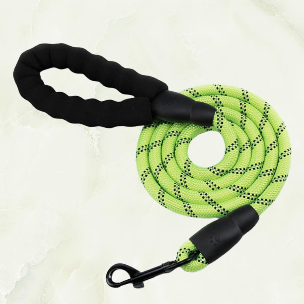 Alasum Correa de Tracción para Perros y Mascotas Reflejos, Cuerda de Remolque Redonda de Nailon para Entrenamiento, Control y Comodidad en Paseos Diarios y Senderismo