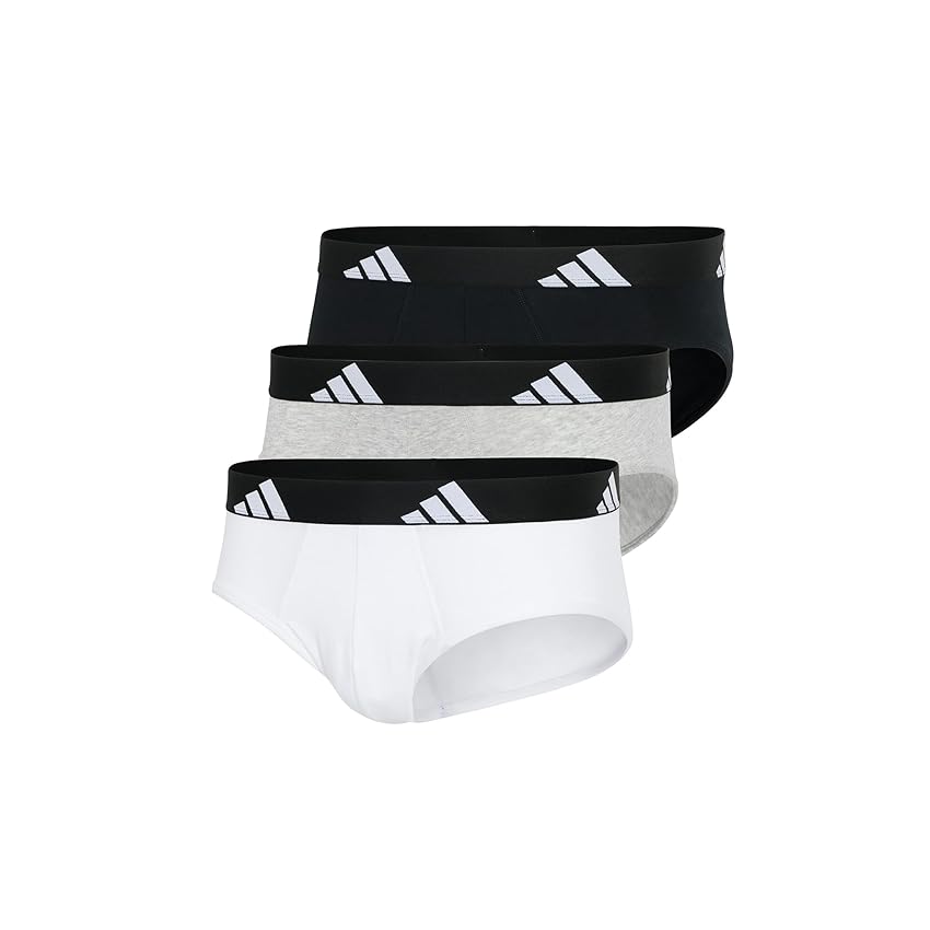 adidas Biancheria Intima da Uomo (Confezione da 3), 917 Assortiti, XL