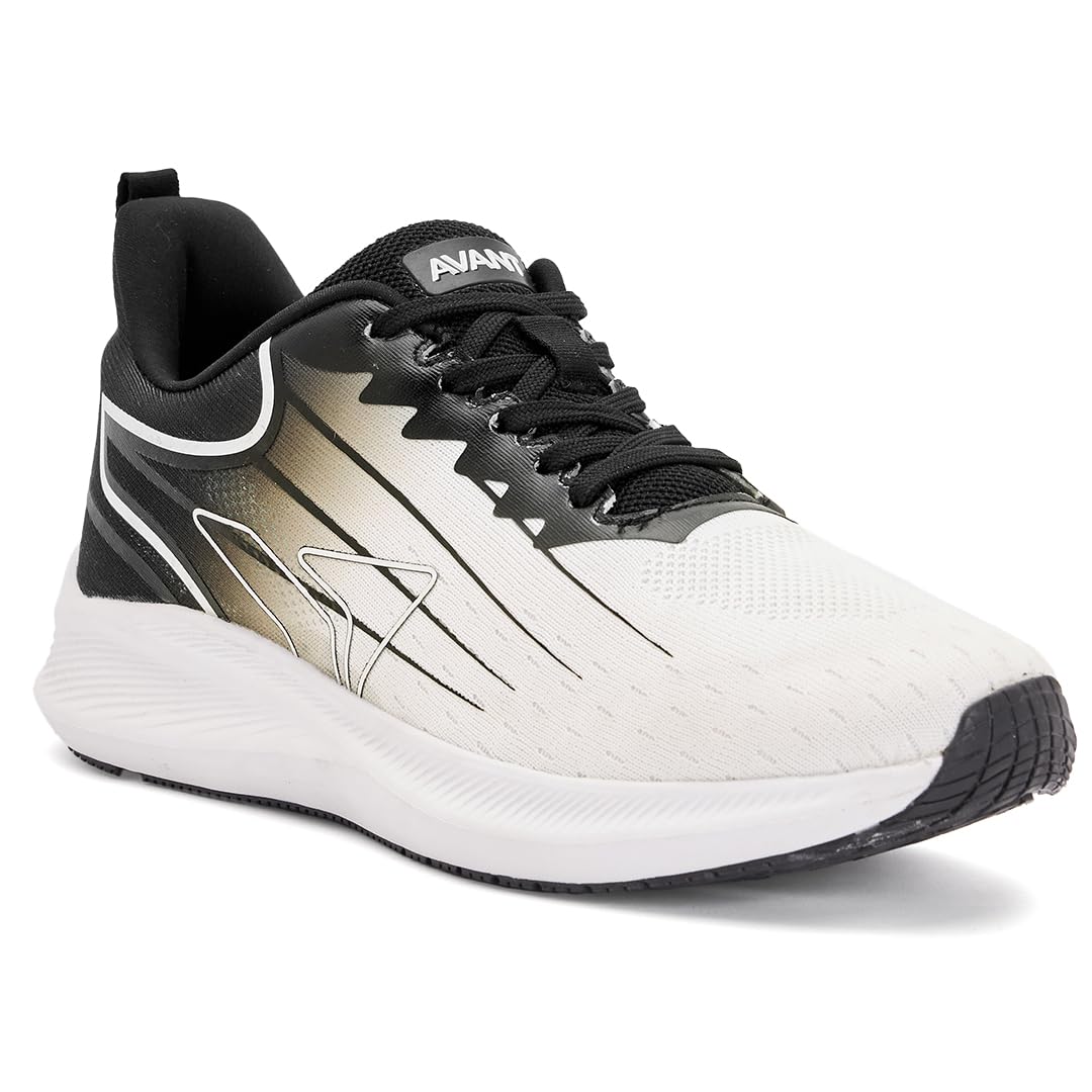 AVANT Mens Verge Running Shoes - White/Black- UK 10 (B0CZ7L9MBK) Amazon Price History, Amazon Price Tracker