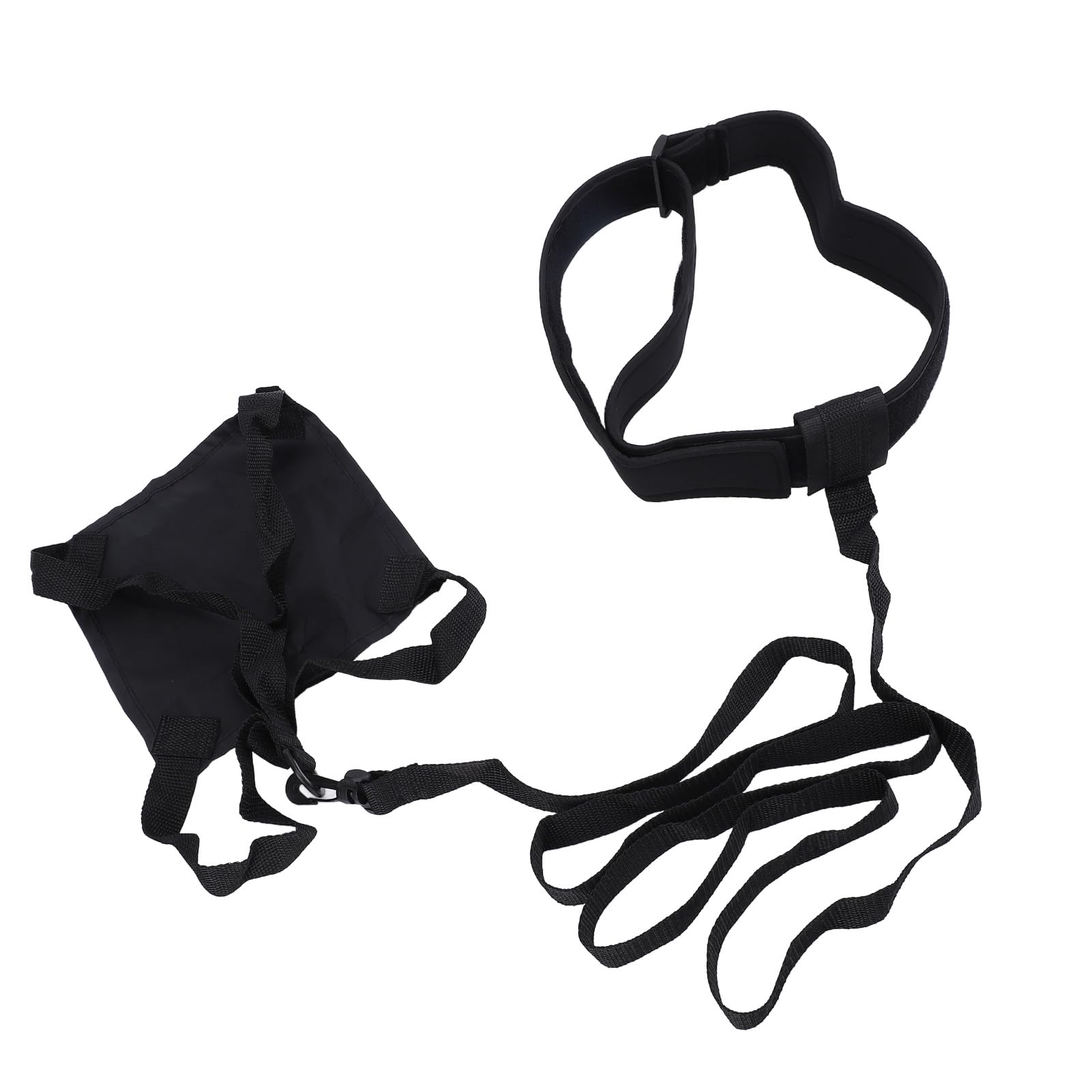 Swim Parachute, Professional Portable Swimming Resistances Training Strenght Belt Sbet Swim and Pool Accessory for Kids Adults (30cm)