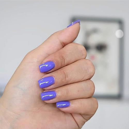 Miniatura 9 de DND - Juego de esmaltes de gel, colección morado, esmalte de gel UVLED y esmalte de uñas secado al aire, dúo de esmalte a juego sin astillas, 0.5