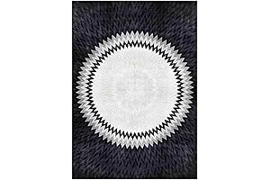 AG CREATION HANDMADE Genuine Cowhide patchwork rug