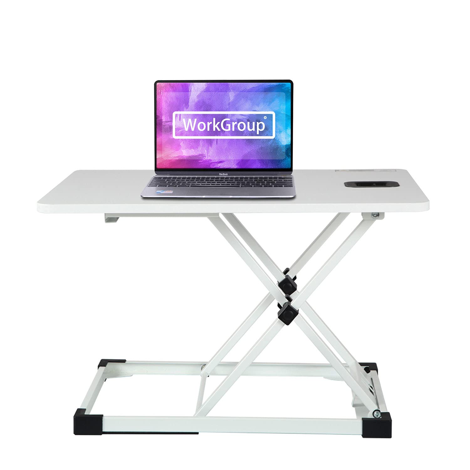 Buy WorkGroup Height Adjustable Desk Converter 25.6Inch Sit Stand