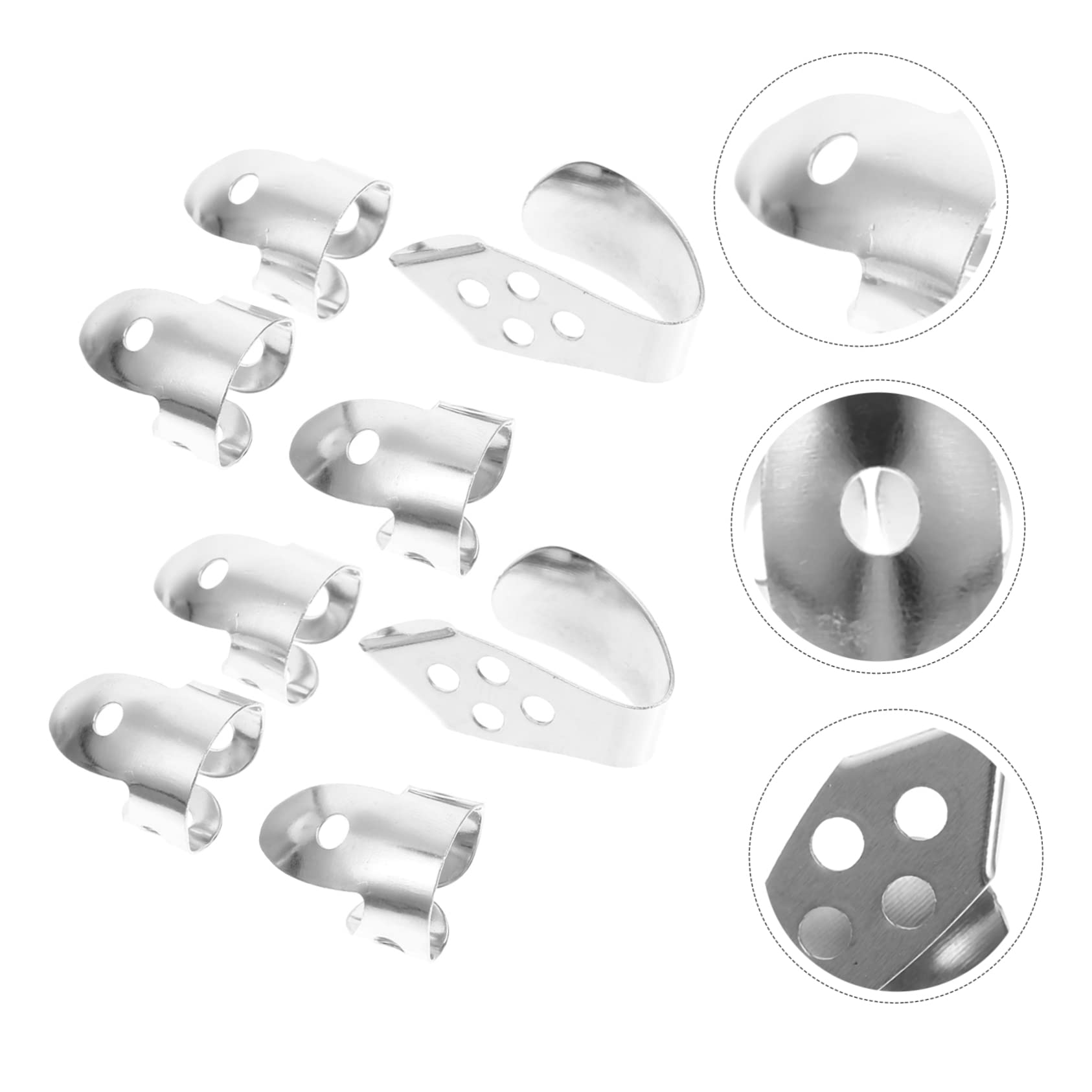 Abaodam 8 Juegos plumillas de guitarra instrumento musical guitar picks púas de mandolina púas de guitarra eléctrica puas de electrica púa de dedo duradera accesorio de