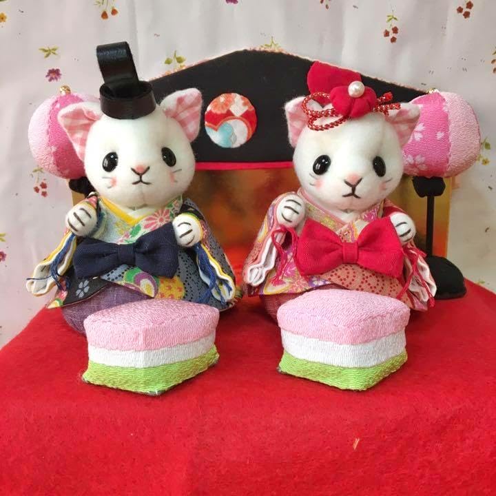 収納型　　ネコのお雛様 収納型 ネコのお雛様 | 収納飾り | おもちゃ