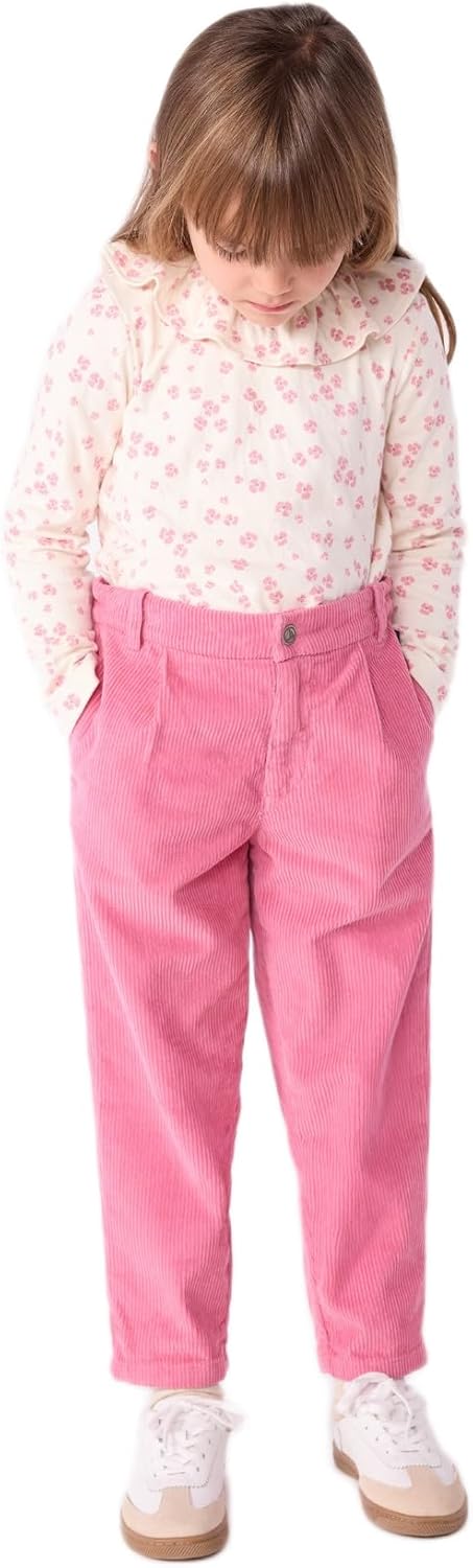 ベロア２点セット｜ベビー服・子供服通販のPETTIT BATEAU【公式】 [プチバトー] パンツ A0DWFB ピンク 6才 116cm