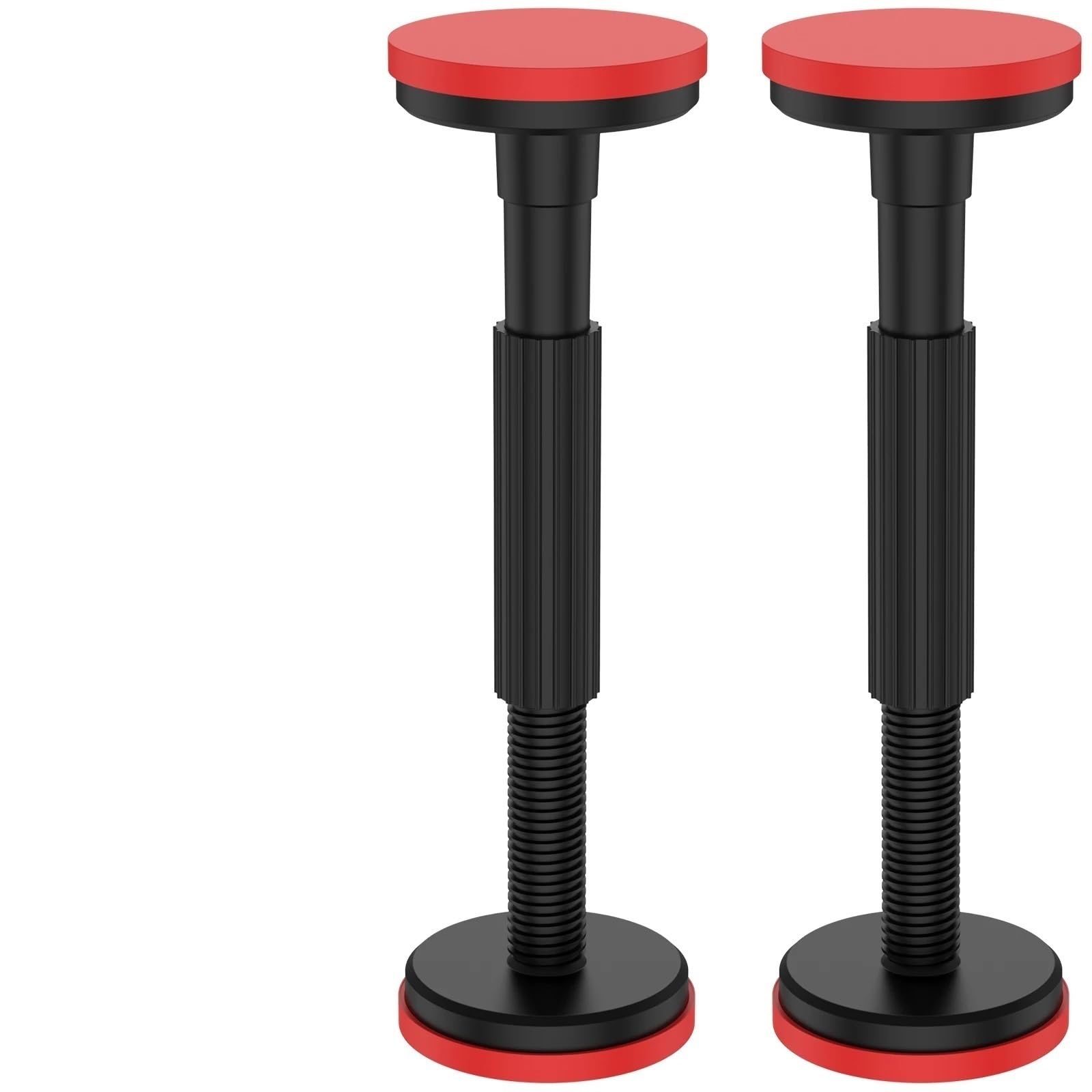 2 Pcs Telescopic Support Rod Nylon Cabinet Adjustable Pole 200kg Weight Capacity Sink Bracket Lifting Tools for Walls