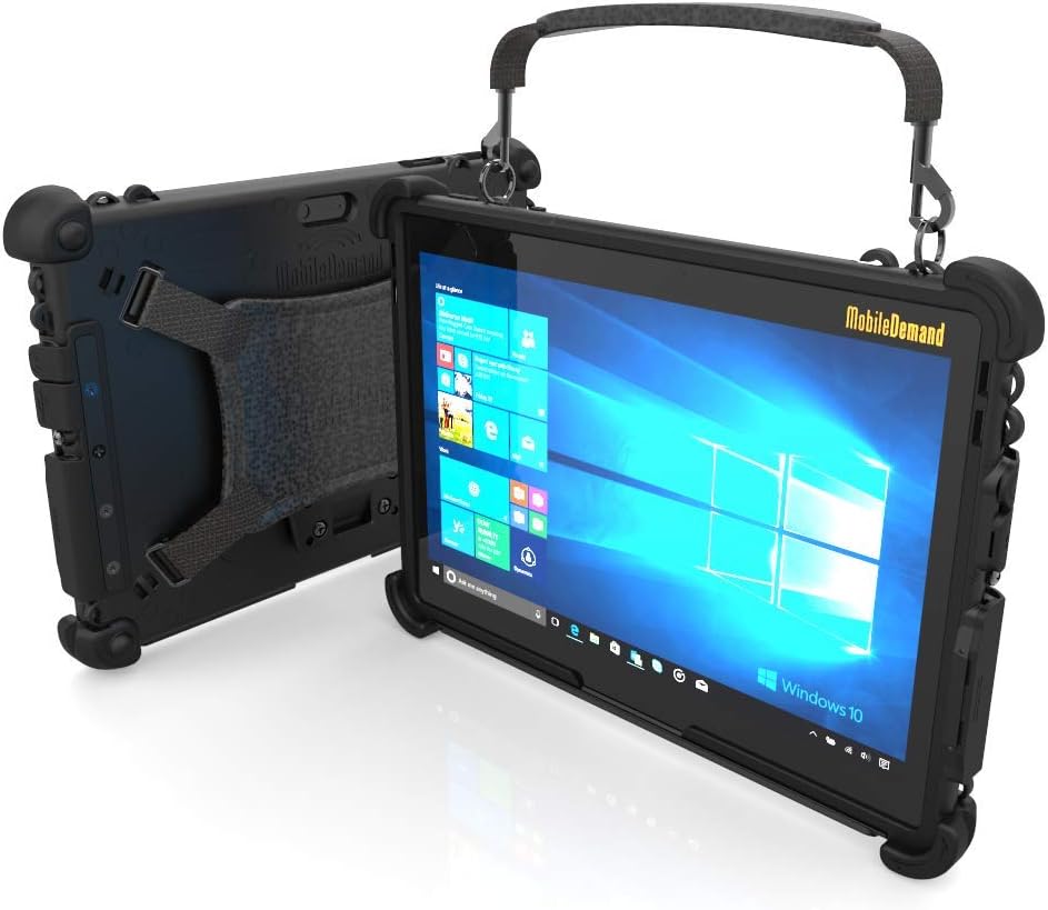 MobileDemand Military Drop-Tested Premium Rugged Case for Microsoft Surface Go, Black (8541542795)