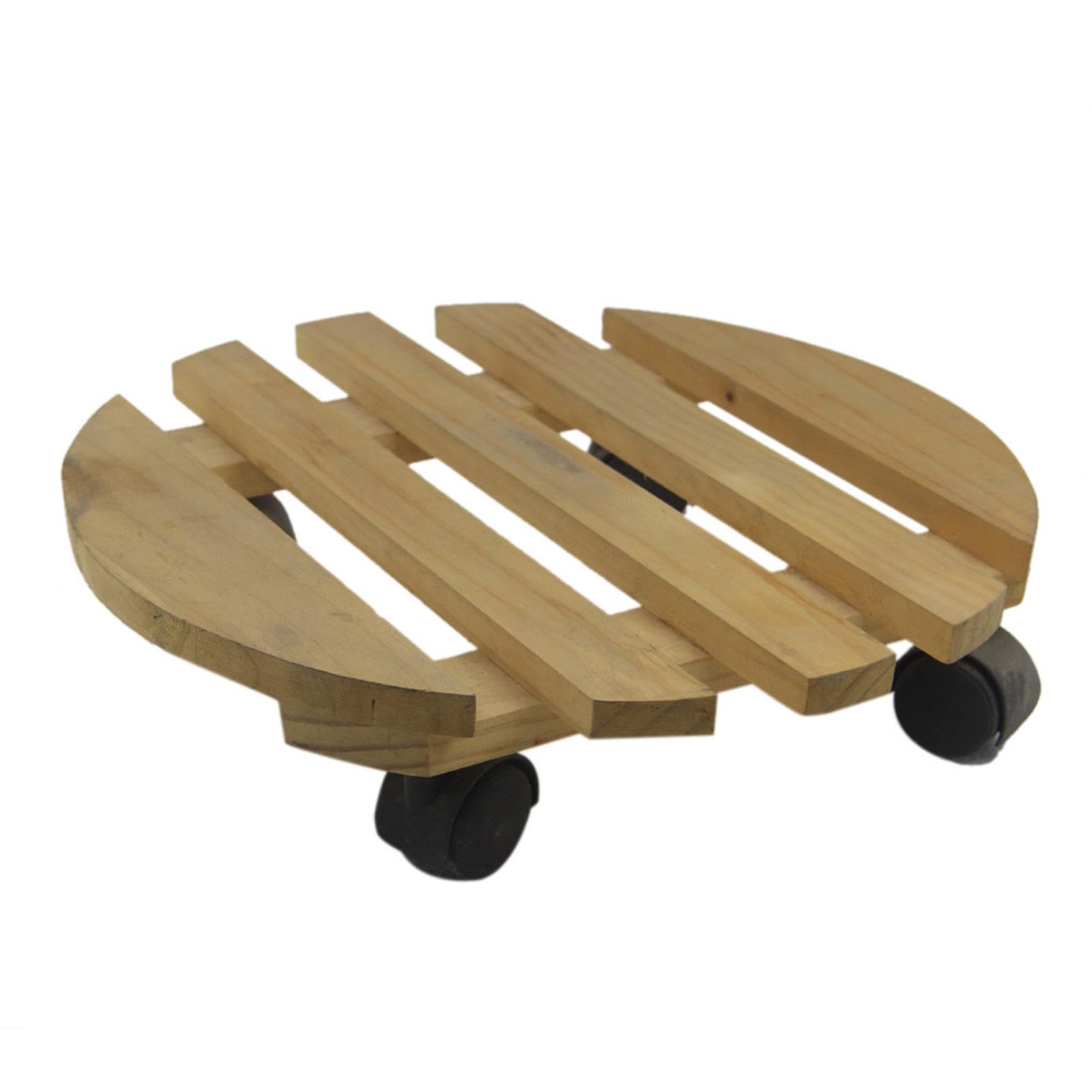 Roues pour support de plante intérieur et extérieur - Chariot porte-pot robuste à 360°