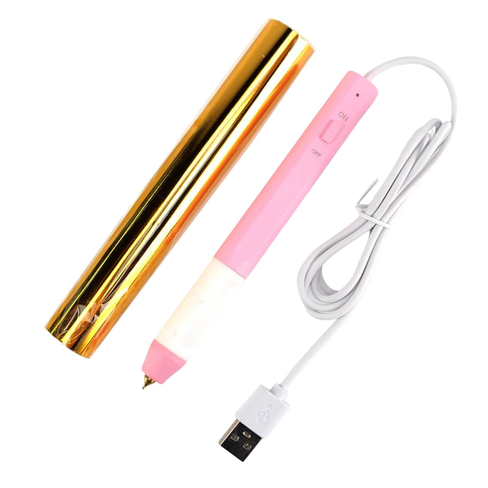 Stylo chaud dessin USB rose de calligraphie créative, le cadeau idéal pour amateurs d'art