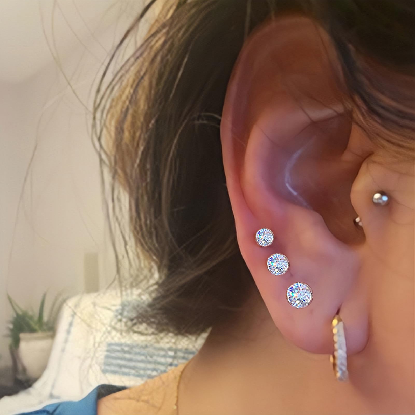 Amazon.com: Ear Piercings Kits, Painless Ear Piercing Kits, Easy 