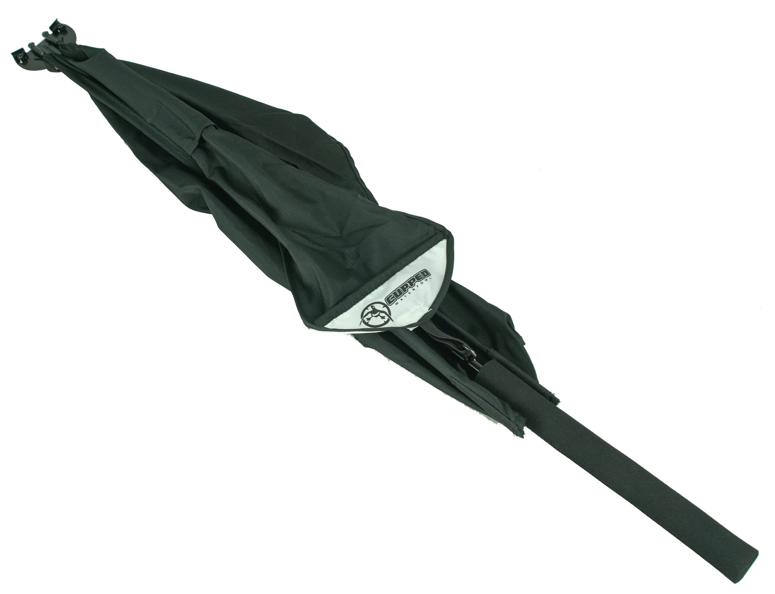 Cupped Waterfowl Goose Flag, Foldable Flapping Goose Wing Flag Adds Realism to Goose Decoy Spread