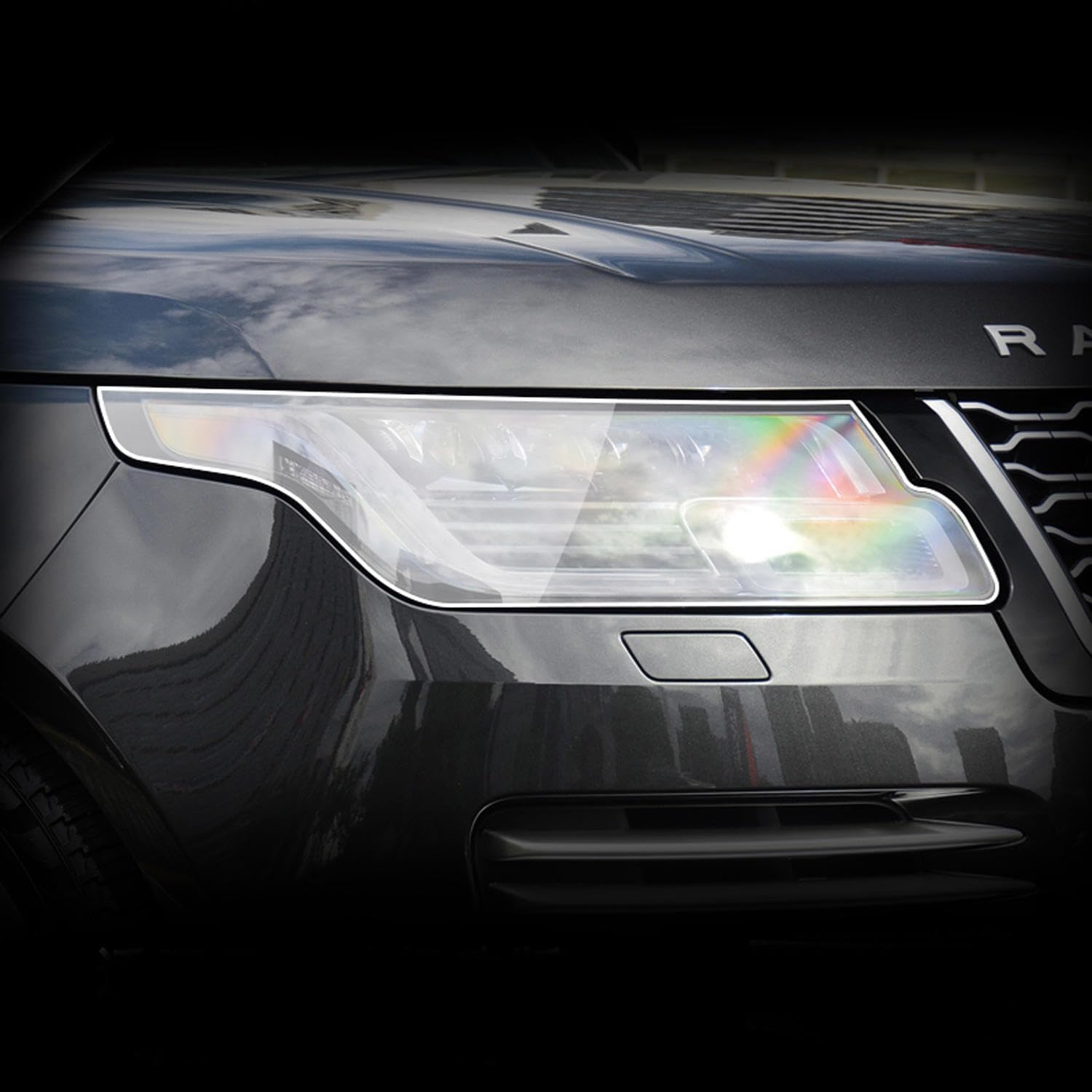 Car Exterior Headlight Anti-Scratch TPU Protective Film，for Land Range Rover 2018-2023