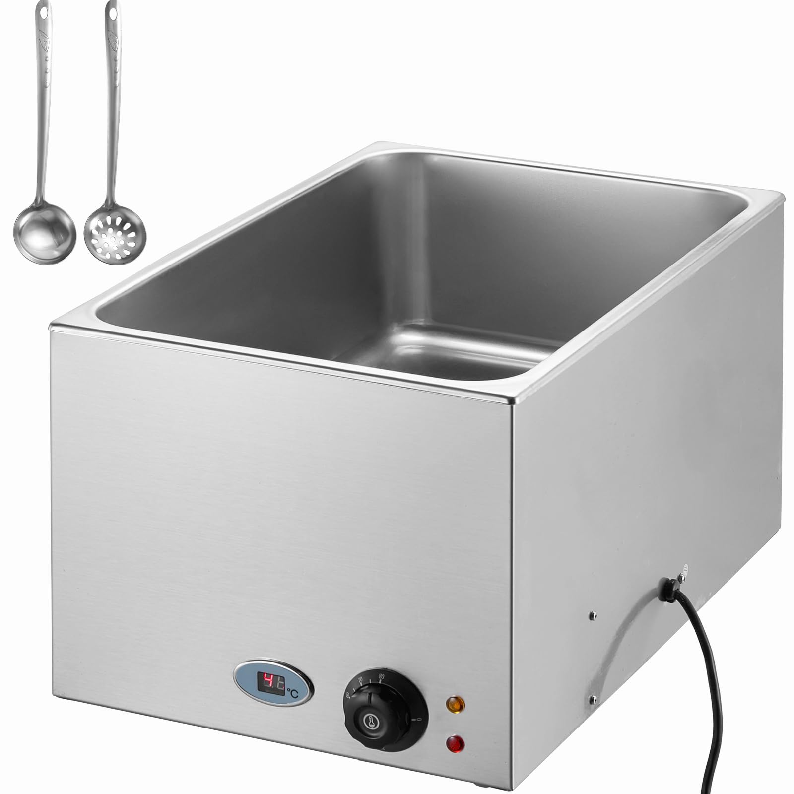 VEVOR M-300 commercial tea warmer, stainless steel