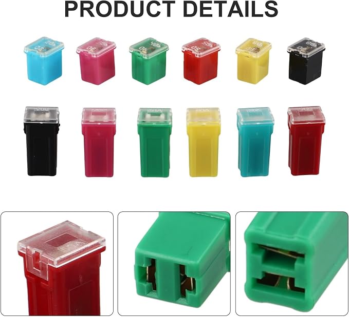 Kit de fusibles automotrices FABULETTA 36 piezas miniatura 7