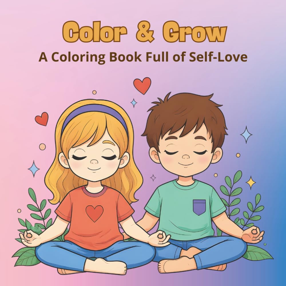 Color & Grow: A Coloring Book Full of Self-Love