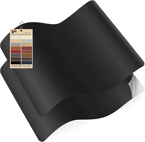 Parche de reparación de cuero para muebles, parches de cuero autoadhesivos de 8.3 x 11 pulgadas para sofá, parche de reparación de cuero para