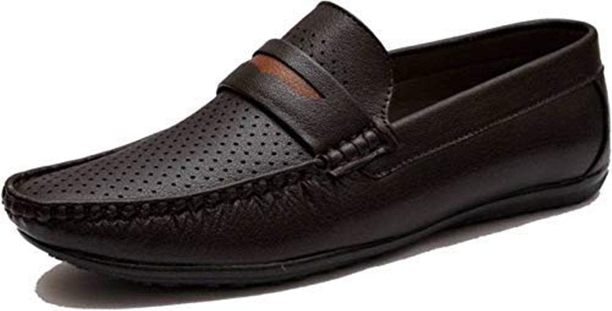 Loafers Shoes for Men Brown