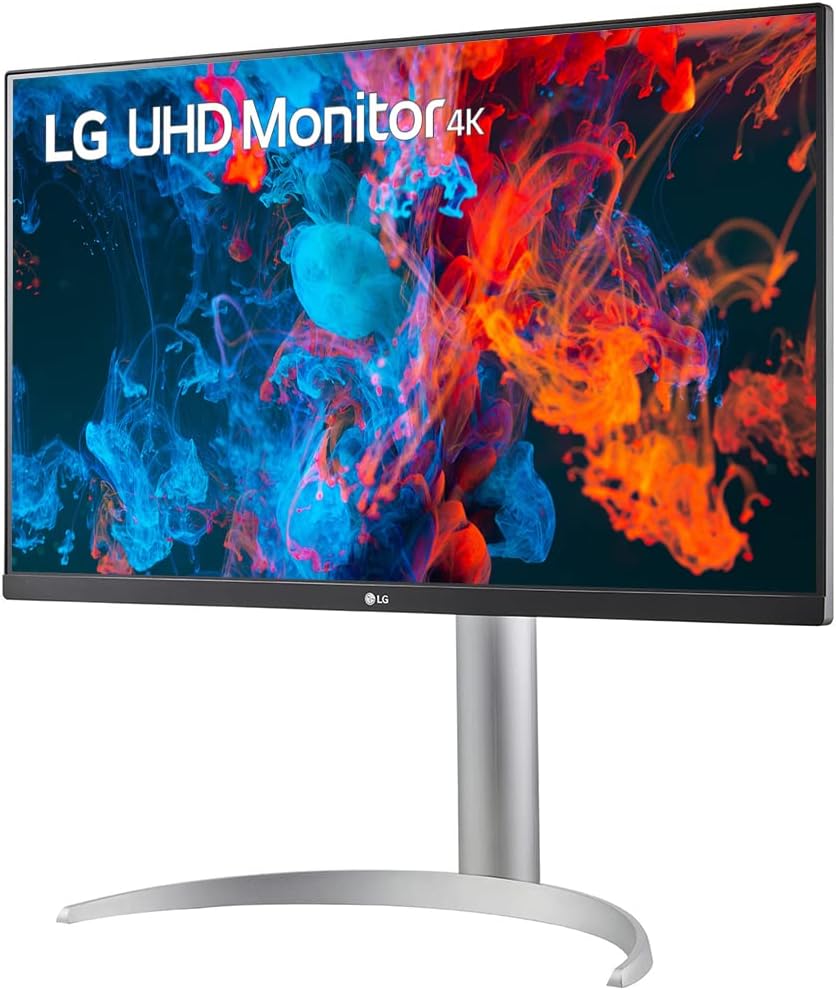 LG 27UP650P Monitor 27 UltraHD 4K LED IPS HDR 400, 3840x2160, 5ms, AMD FreeSync 60Hz, HDMI 2.0 (HDCP 2.2), Display Port 1.4, AUX, Stand Pivot, Flicker Safe, Bianco LG 27UP650P Monitor 27 UltraHD 4K LED IPS HDR 400, 3840x2160, 5ms, AMD FreeSync 60Hz, HDMI 2.0 (HDCP 2.2), Display Port 1.4, AUX, Stand Pivot, Flicker Safe, Bianco