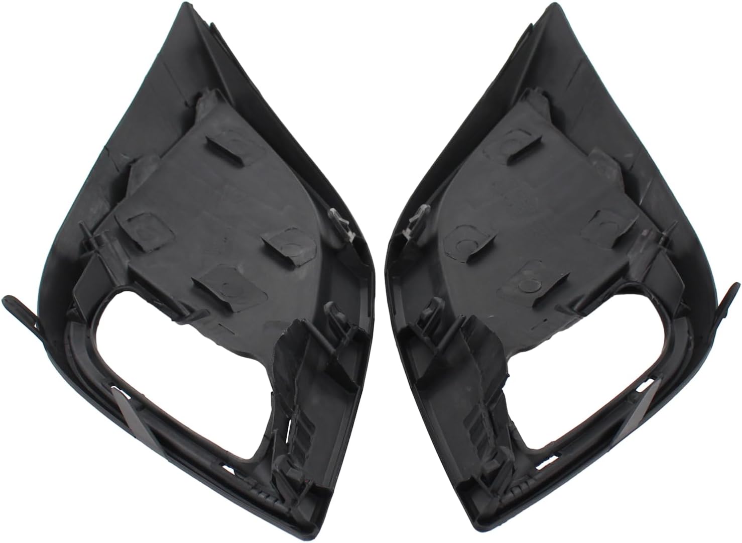 ApplianPar Front Left and Right Side Fog Light Cover Bezel Trim Cap for Mazda 3 2010-2011