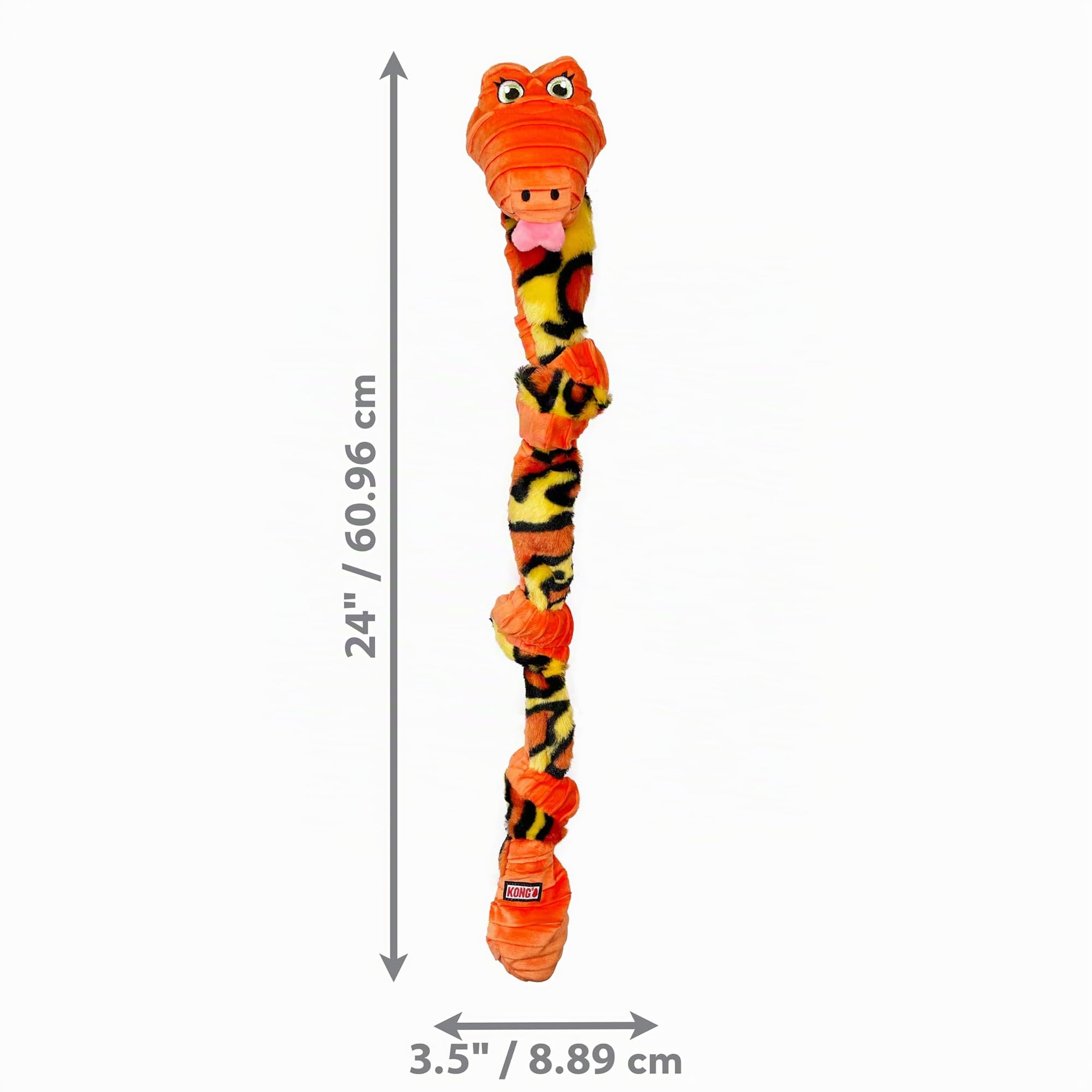Kong Knots Snake Jouet interactif pour Chien 61 cm