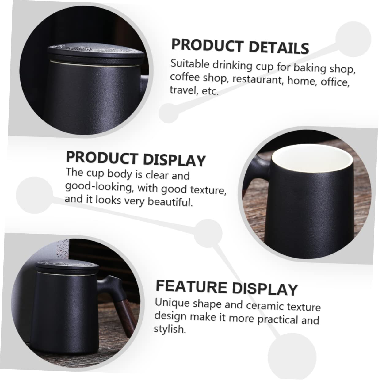 1set e Mug Per Infusione Tè Per e Casa Design e Stabile Per Tè e Bevande