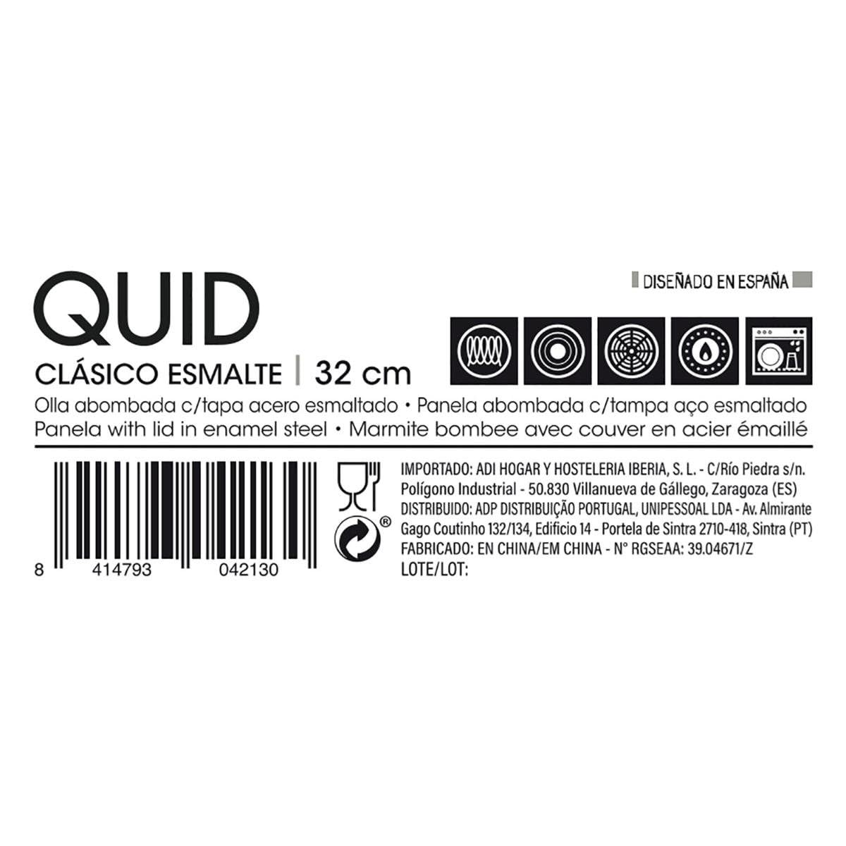 OLLA ABOMBADA ESMALTADA