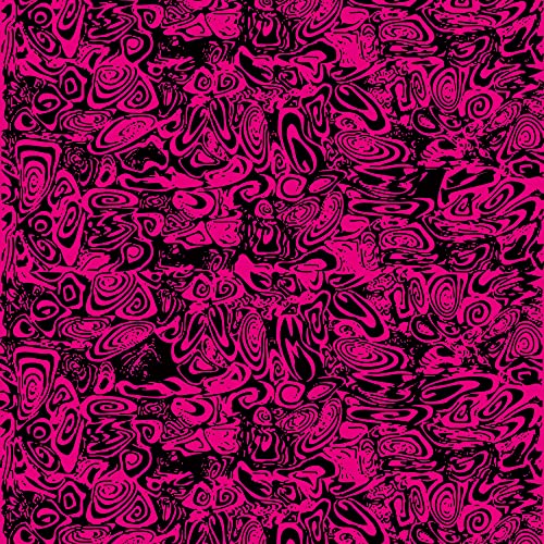 Auto-Dress Erlkönig Auto-Folie mit Luftkanal-Technik für 3D Car-Wrapping - Tarnfolie für Prototypen (30x150cm, Farbe: Schwarz-Pink, Finish: Glanz)