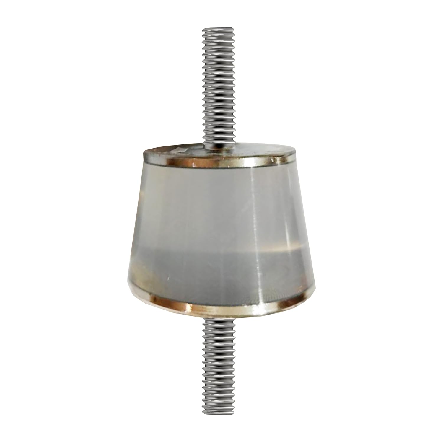 Silicone Gel, Double-Studded, Cone Shape, Anti-Vibration Damper, M6 (1 pc)