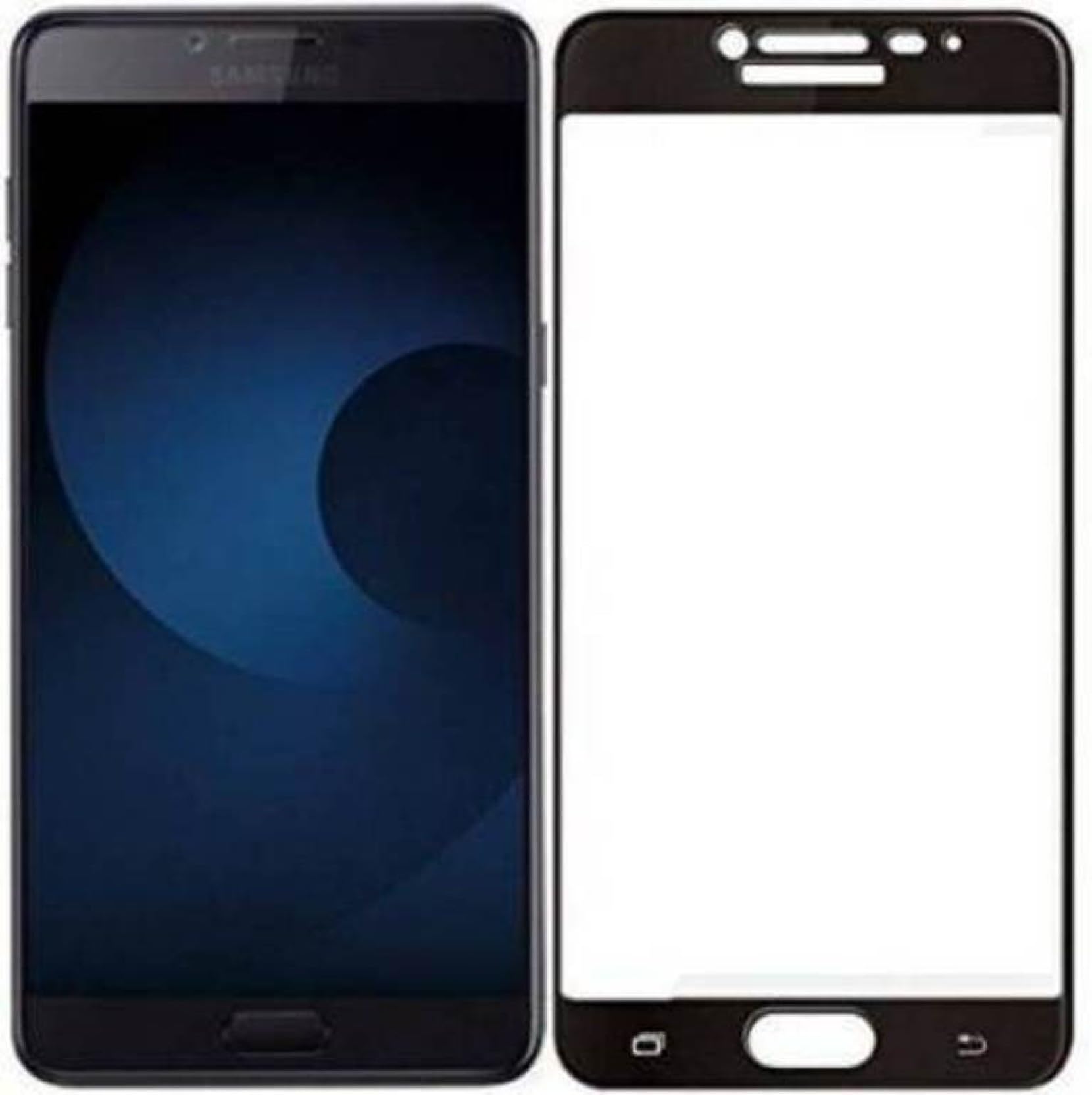 RVTCC Edge to Edge Tempered Glass For Samsung Galaxy C9 Pro (B0CZCYV6K8) Amazon Price History, Amazon Price Tracker