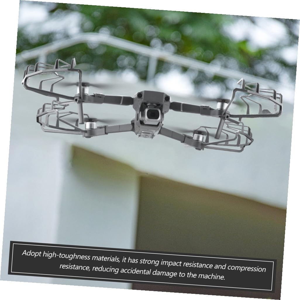 4 Piezas Protector de Hélices Anticolisión para Drones Zoom de Accesorios de Dron Diseño Absorbente de Choques Instalación