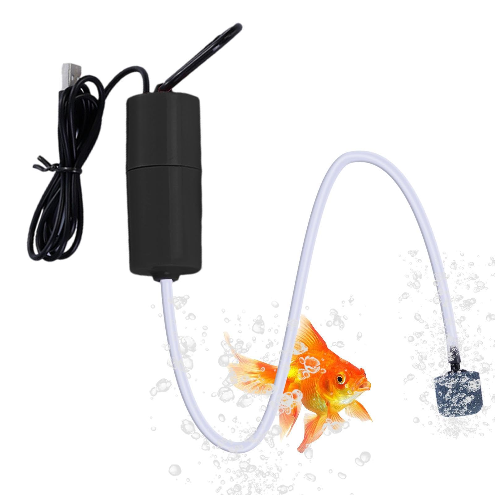 水槽用コンパクトポンプ ホワイト・オレンジ Amazon.co.jp: 水槽用酸素ポンプ | 屋外用ポータブル充電式魚用酸素