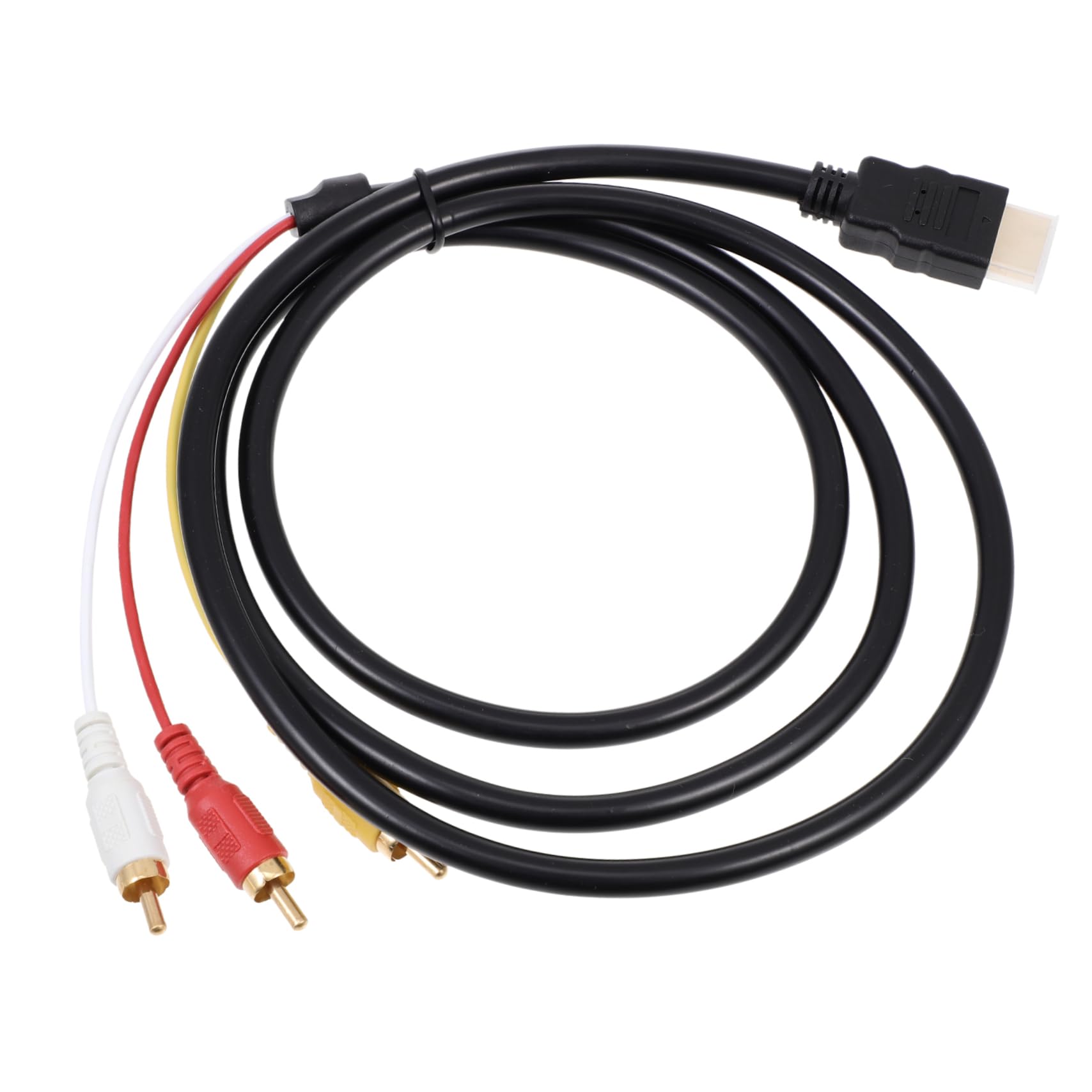 KICHOUSE Red Yellow White Difference Line High Definition Audio Video Line Adapter Cable