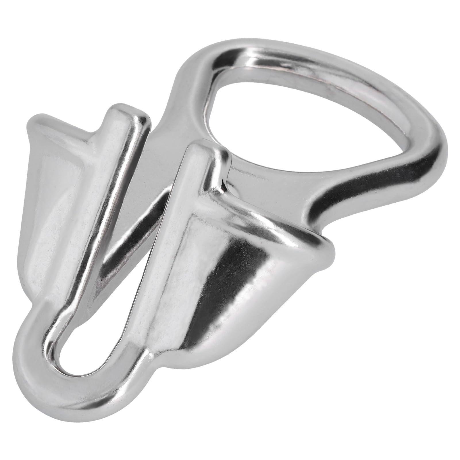 OUKENS Serrure de chaîne d'ancre, pour dispositif d'amarrage de corde de serrure de chaîne d'ancre de chaîne de 0,4 à 0,5 po Quincaillerie en acier inoxydable 316
