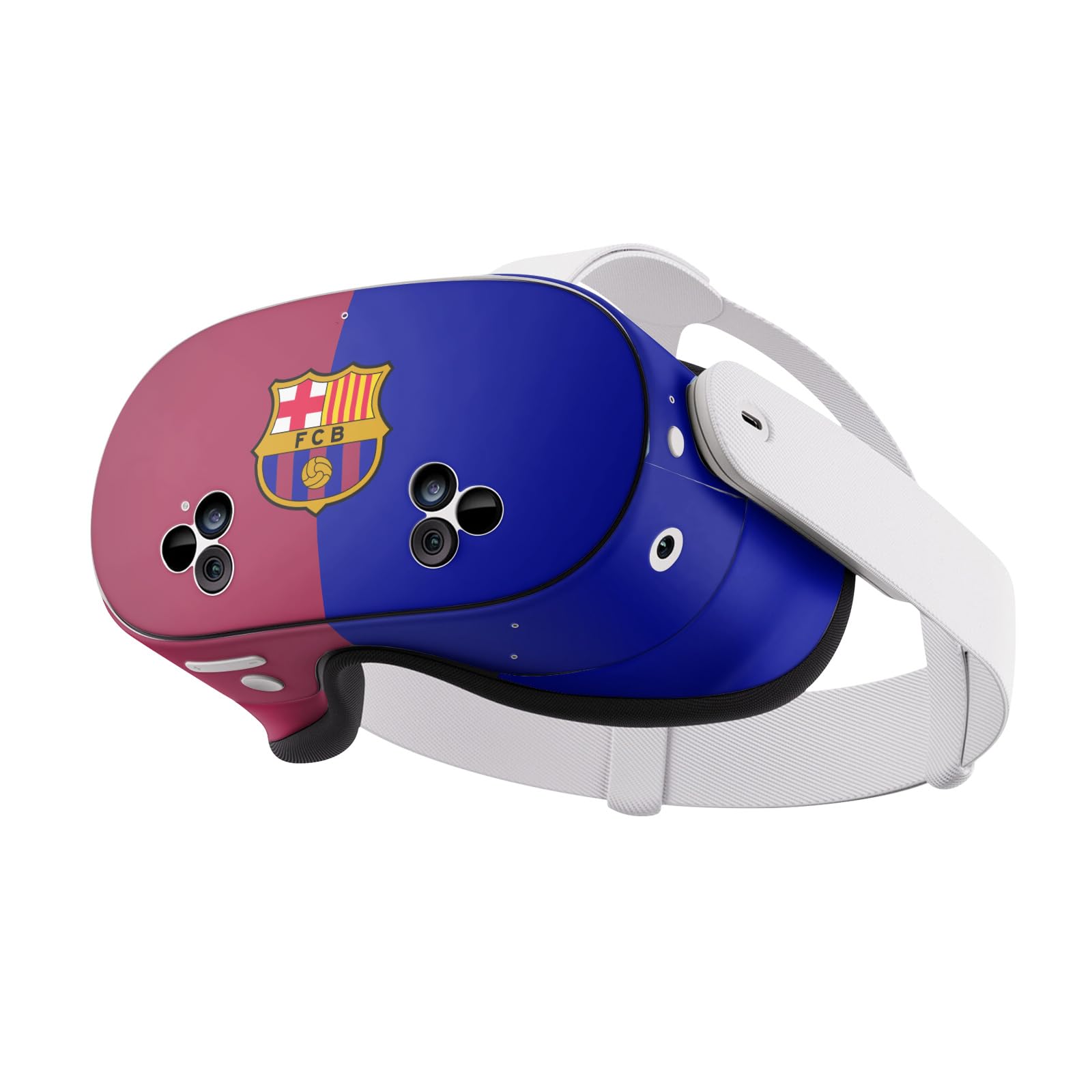 Autocollant Meta Quest 3S FC Barcelona Coque Vinyle Head Case Designs - 7