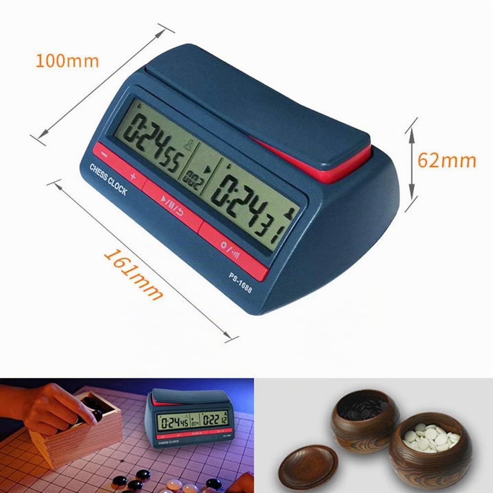 Reloj de ajedrez chino, juego de ajedrez, temporizador, temporizador digital, juego de mesa