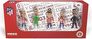 Comprar MINIX - Pack de 5 Figuras del Atlético de Madrid - Coleccionables de 7 cm para Exhibición, Idea de Regalo para Niños Y Adultos, Fans de Fútbol - MN12770