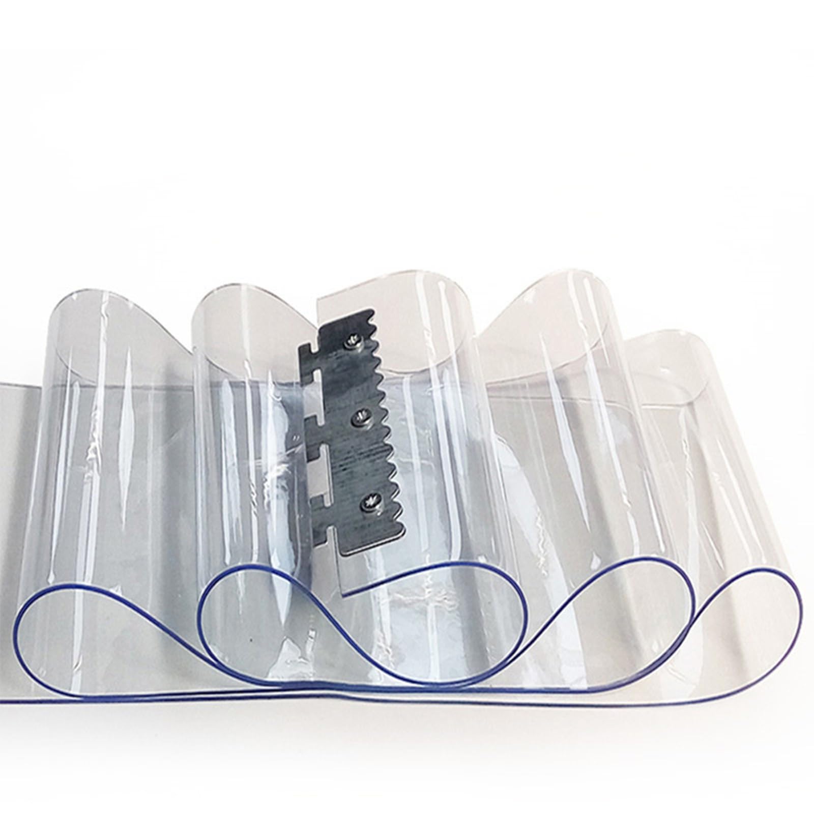 Striscia di plastica per porta per congelatori, spessore 1,3 mm, 1,2 x 2 m, ideale per magazzini di fabbrica e supermercati