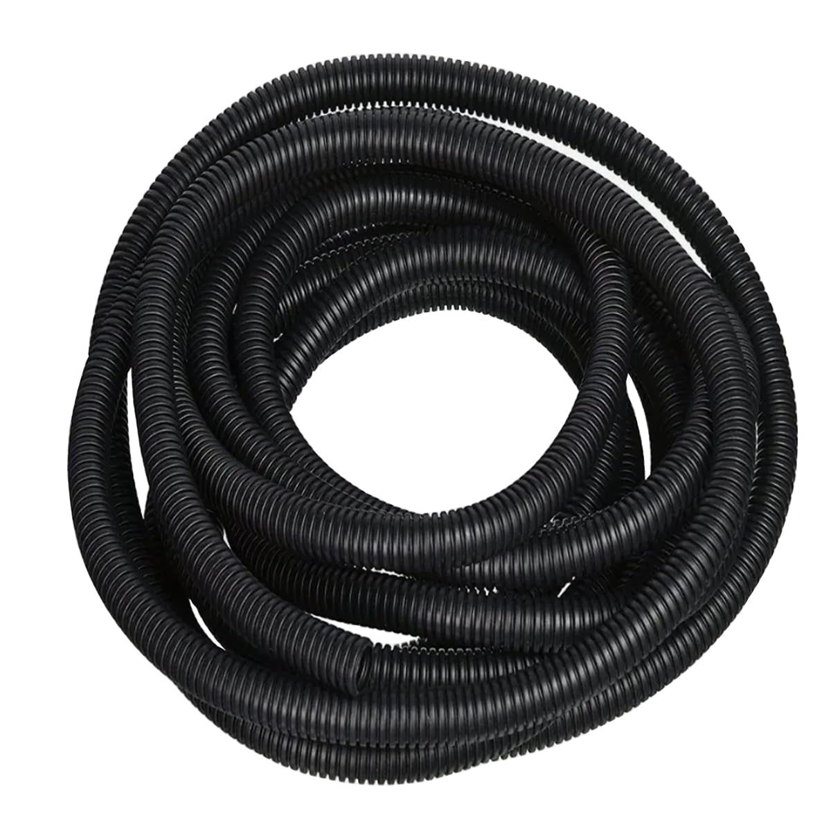 MOCNT Conduit Cable Auto Non Split Loom Tubing Wire Polyethylene Corrugated Flexible Conduit Tube Cable Management Sleeve Protection Pipe Cable Tidy Organiser Trunking 25mm 10meter