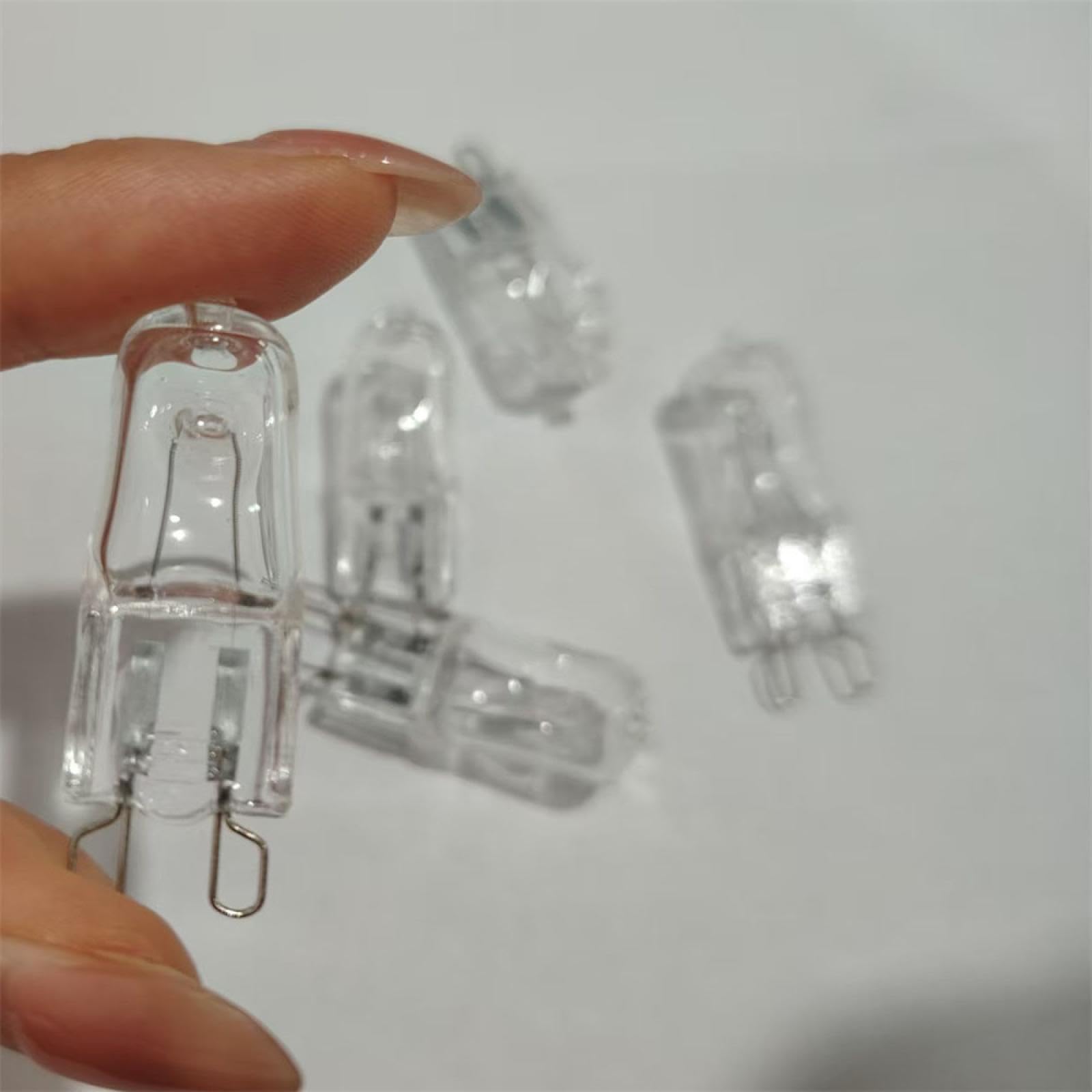 Ampoules halogènes G9 20W 25W 40W 60W 220V-240V G9 Lampe Haute Température Ampoule Blanc Chaud 20PCS 20W