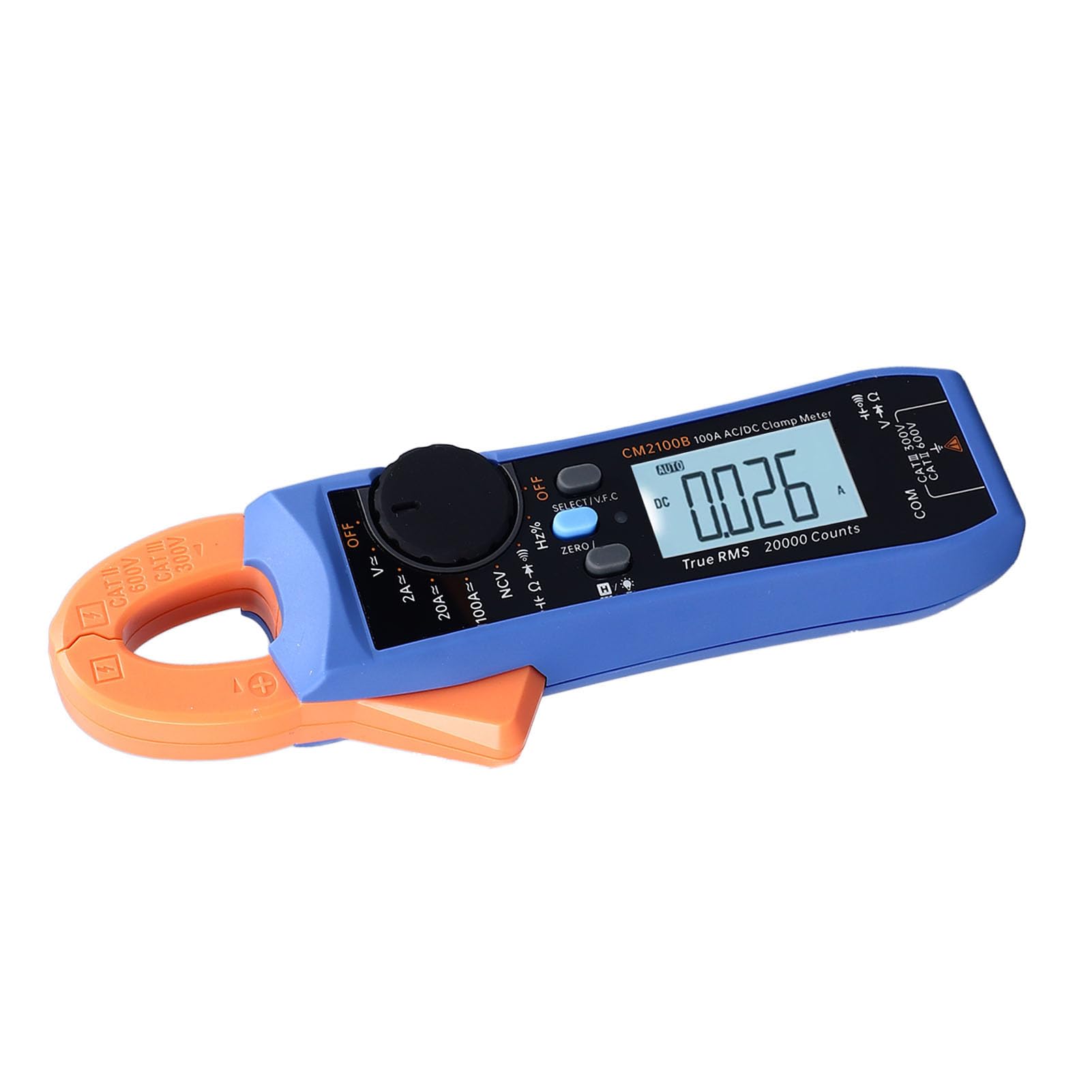 Bluetooth-Zangenmultimeter, 20000-Count True RMS AC DC-Tester
