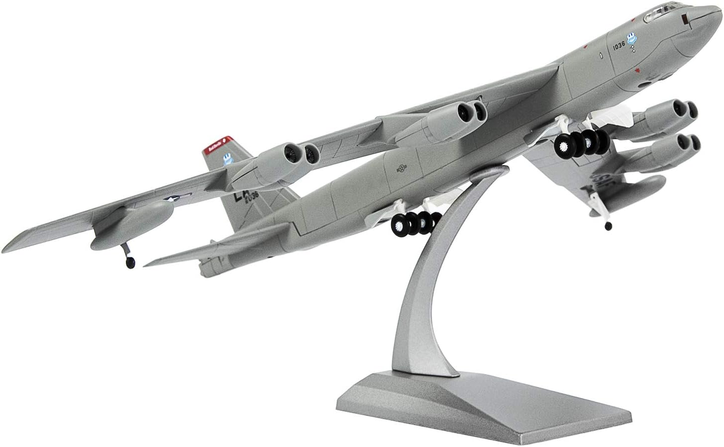 HANGHANG 1/200 Scale B-52 Attack Plane Metal Fighter Military Model Fairchild Republic Diecast Plane Model for Commemorate Collection or Gifts