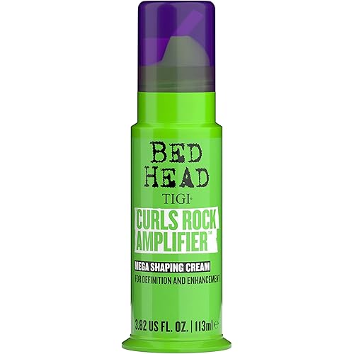 Bed Head by TIGI Curls Rock Amplifier Curly Hair Cream for Defined Curls 3.82 fl oz