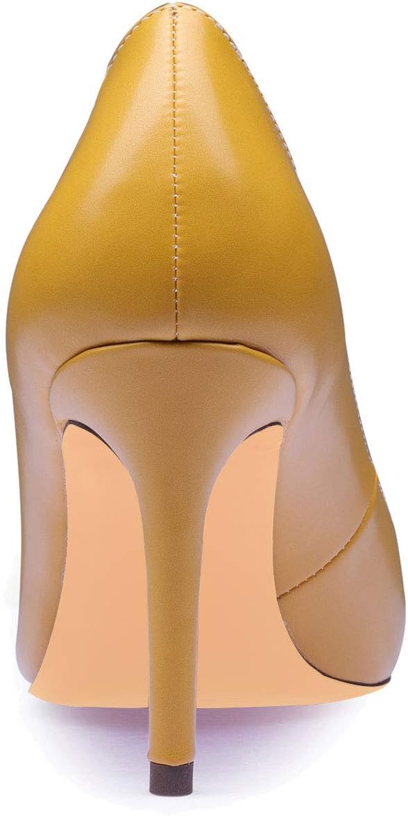 Castamere High Heels Womens Pointed-Toe Slip-on Pumps 8.5CM Stiletto Heel Shoes