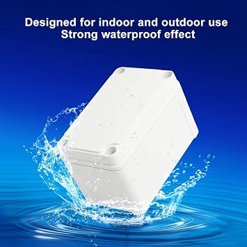 Junction Box IP66 ABS Outdoor Electrical Enclosure 98x66x48mm