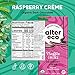 Alter Eco Raspberry Creme Truffle Thins, Chocolate Bar with Gooey Ganache Truffle Filling, Organic, Gluten & Soy-Free, Non-GMO Snacks, No Additives, Recyclable Packaging, Fair Trade (12-Pack Raspberry Creme)