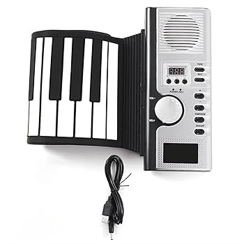 Amazon | 内蔵スピーカーロールアップフレキシブルピアノ 61
