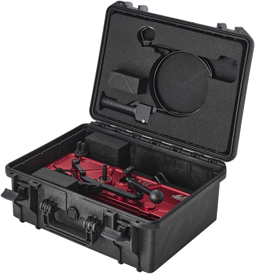 Malco Power Assisted Metal Seamer – Makes 1”-1.5” single and/or double mechanical lock standing seam panel seams – FSXS – Metal Roofing Tools - Attaches to drill - - Storage Case included